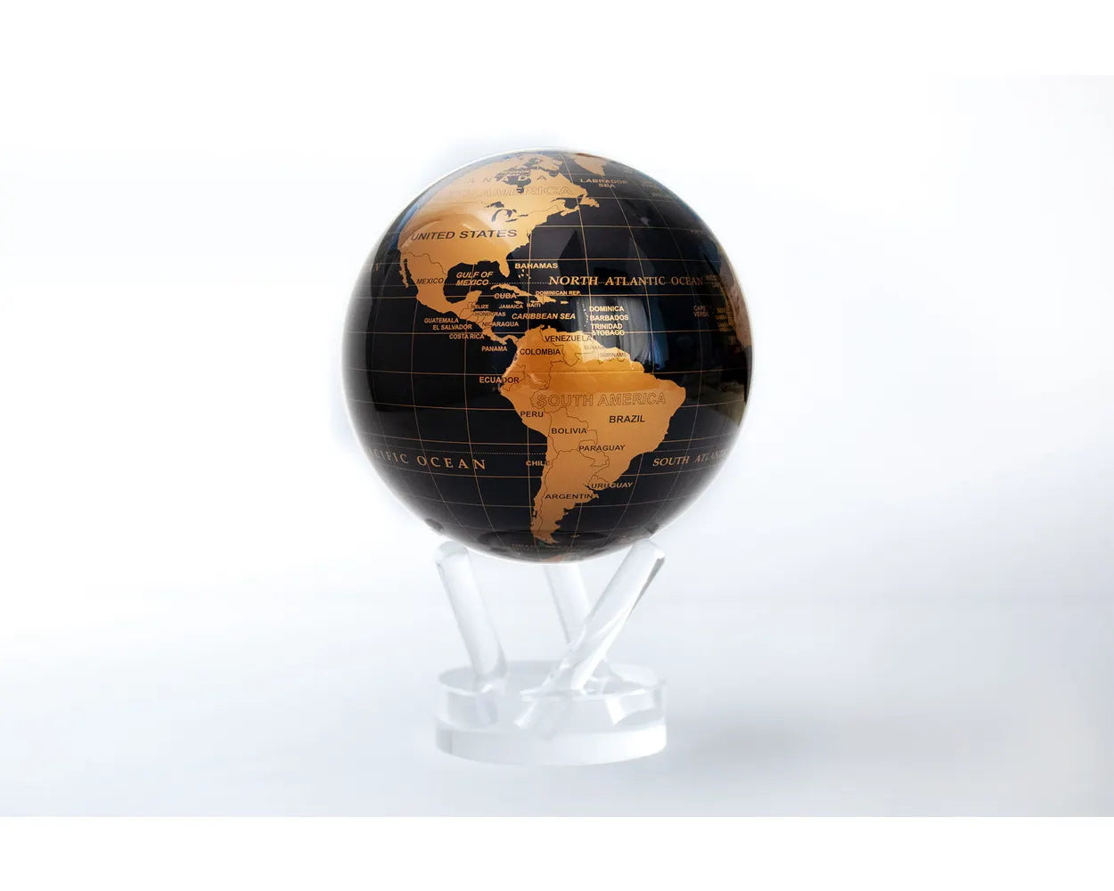 Globe World Black and Gold