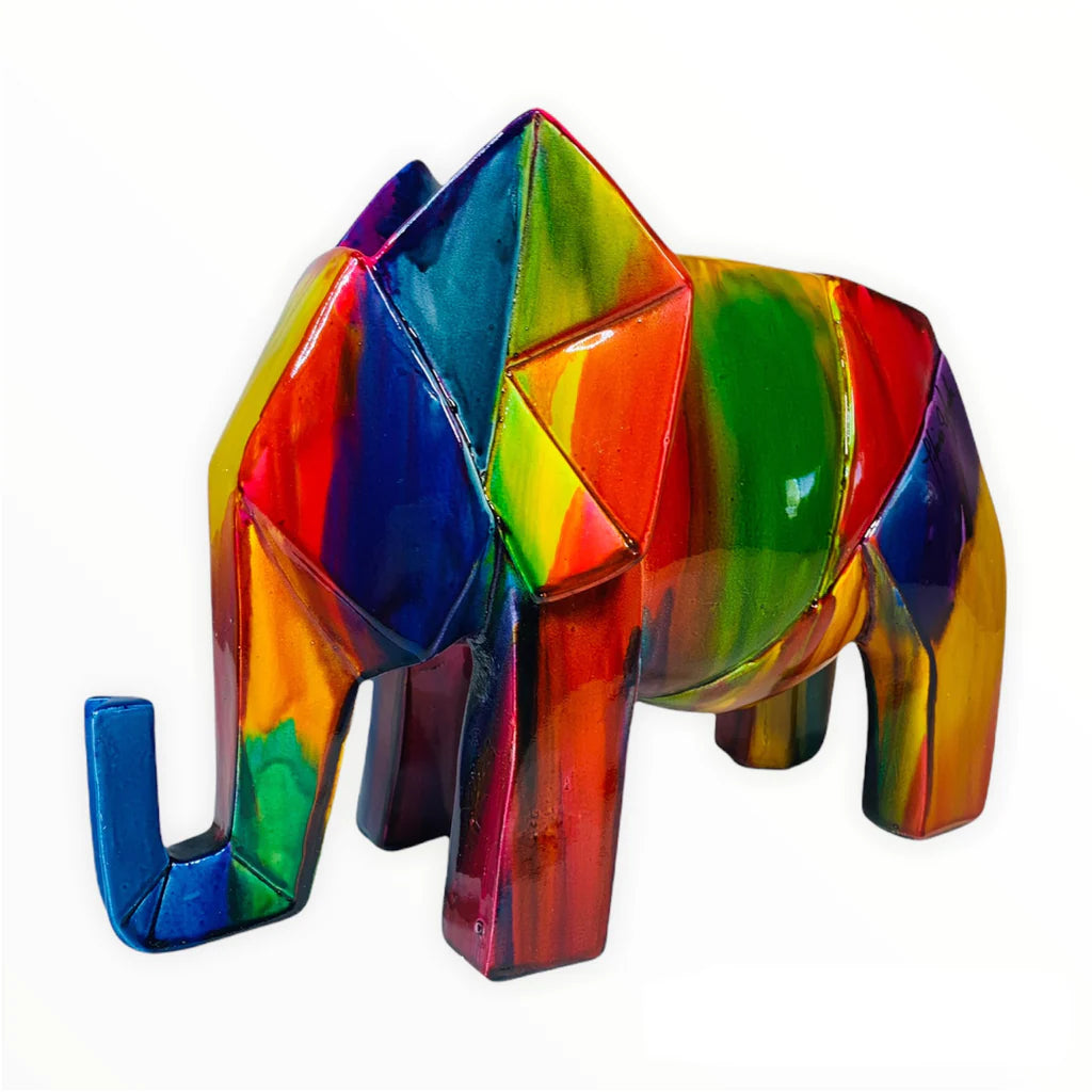 Multi-color Elephant Large