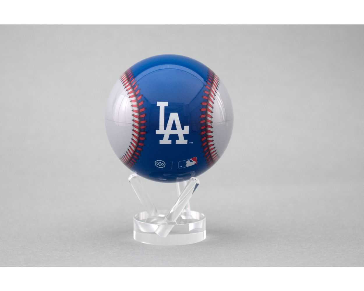 MLB Los Angeles Dodgers Ball with Bat Stand