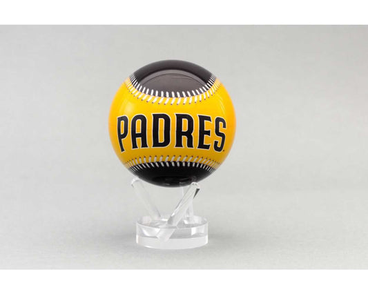 MLB San Diego Padres Ball with Bat Stand