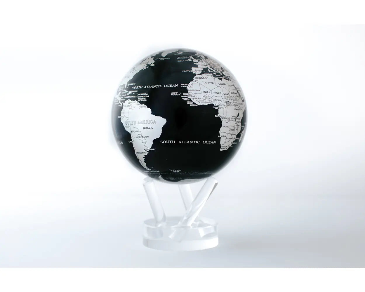 Globe World Black and Silver