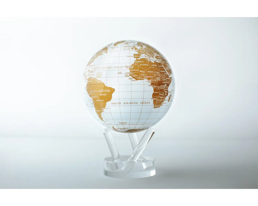 Globe World White and Gold